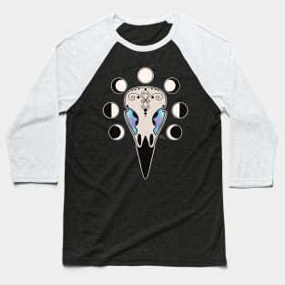 Moon Raven Baseball T-Shirt